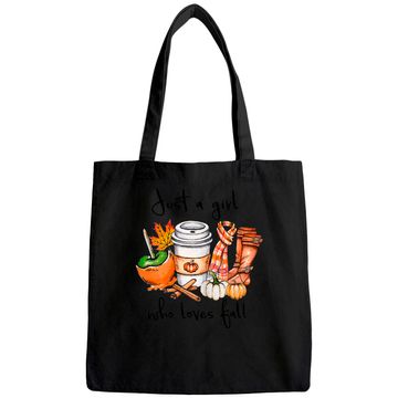 Discover Just A Girl Who Loves Fall hello Autumn Tote Bag
