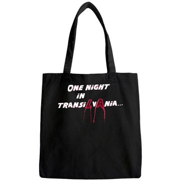 Discover Nightmare Before Hiss-Tmas One Night In Transilvania Tote Bag