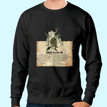 Discover Edgar Allan Poe Sweatshirt