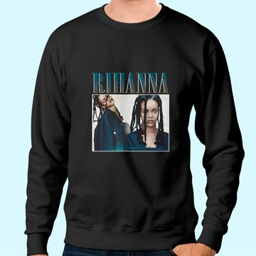 Discover Rihanna Rap Hip Hop 90s Retro Sweatshirt