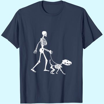 Discover Skeleton Dog T-Shirt