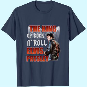 Discover King Of Rock & Roll Elvis Presley T Shirt