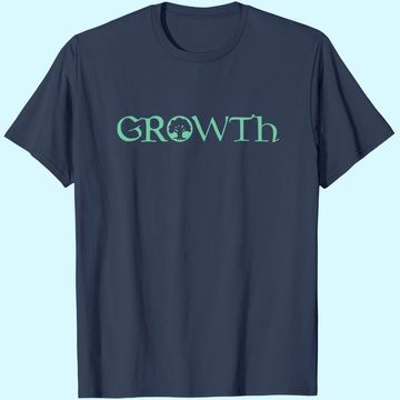 Discover GROWTH Green Magic Mana Symbol T-Shirt