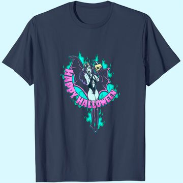 Discover Happy Halloween Succubus Sexy Psychobilly Punk T Shirt