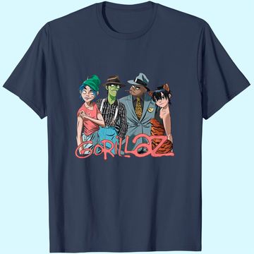 Discover Gorillaz Merch Poster T Shirt