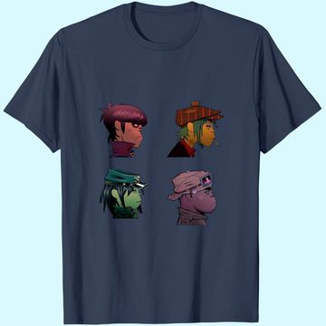 Discover Gorillaz Aries Merch Russel Hobbs T Shirt