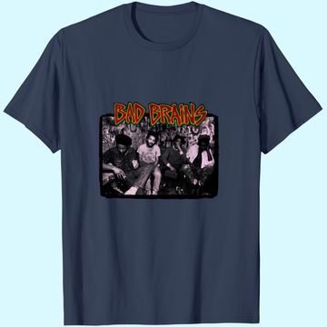 Discover Bad Brains Music Band T-shirt