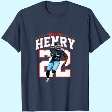 Discover Derrick Henry 22 Tennesese Titan T Shirt