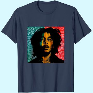 Discover Bob Marley Retro Pop Art T-shirt