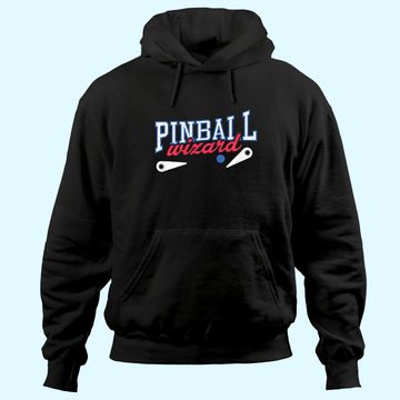 Discover Retro Pinball Wizard Print THoodie Arcade Game Lover Hoodie