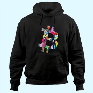 Discover Painted Bitcoin Hoodie
