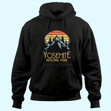 Discover Vintage Yosemite National Park California Hoodie