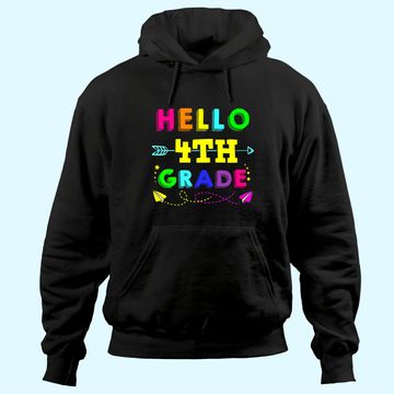 Discover Hello 4th Grade Back to School Hoodie