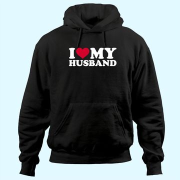 Discover I love my husband Hoodie