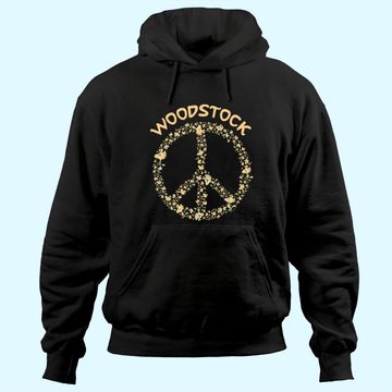 Discover Peanuts Woodstock 50th Anniversary Peace Sign Hoodie