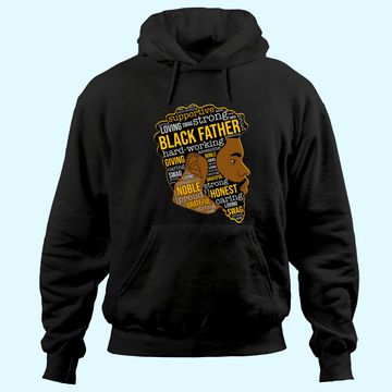 Discover Black Father King Afro African Man Hoodie