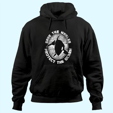 Discover Save The Whales Protect The Ocean Orca Hoodie