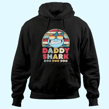 Discover Daddy Shark Hoodie Hoodie