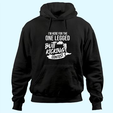 Discover Leg Prosthetic Gift Leg Amputation Amputee Hoodie