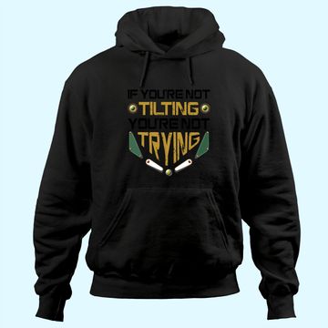 Discover Pinball Funny Retro Vintage Arcade Game Machine Lover Gift Hoodie