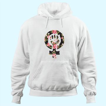 Discover Feminist Symbol Protester Support Hoodie Resist Fist