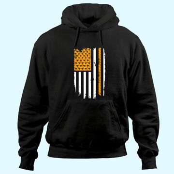 Discover American Flag Beekeeping - Beekeeper - Honey Bee Hoodie