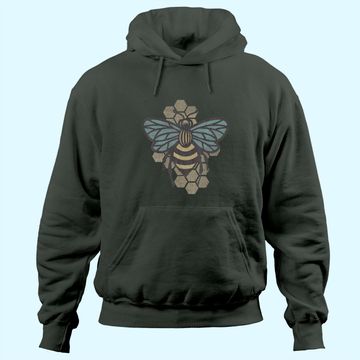Discover Retro Beekeeper Hoodie - Vintage Save the Bees Bumblebee