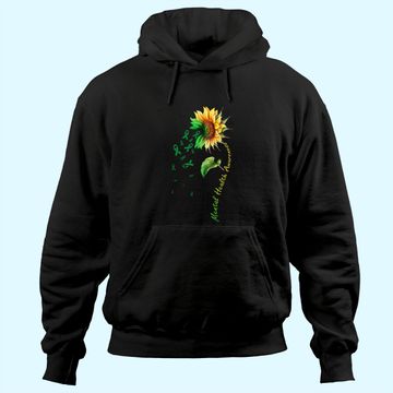 Discover Mental Health Awareness Sunflower Hoodie
