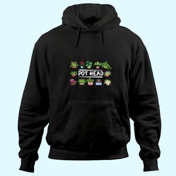Discover Gardening Potted Plant Pot Head Hoodie