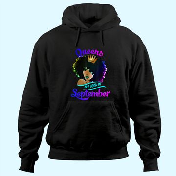 Discover Queens Born September Virgo Libra Birthday Hoodie