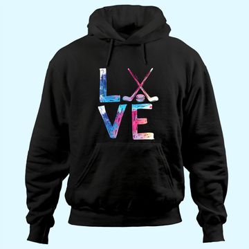Discover Love Ice Hockey Girls Hockey Gifts Womens Ice Hockey Hoodie