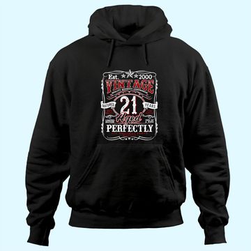 Discover Vintage 21st Birthday 2000 Limited Edition Born In 2000 Hoodie