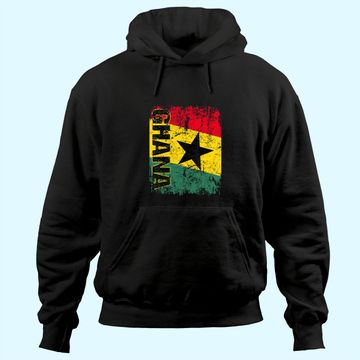 Discover GHANA Flag Vintage Hoodie