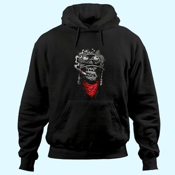 Discover Gorilla Smoking A Cigar Powerful Animal Hoodie