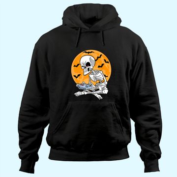 Discover Gaming Skeleton Gamer Controller Halloween Hoodie
