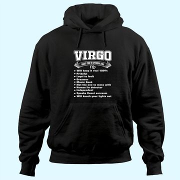 Discover Virgo Facts Zodiac Sign Horoscope Hoodie
