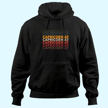 Discover Capricorn AF Apparel Zodiac Hoodie