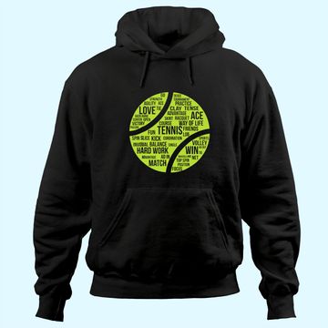 Discover Tennis Quote Hoodie