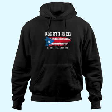 Discover Puerto Rico Island Flag Hoodie