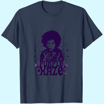 Discover Jimi Hendrix - Mens Purple Haze T-Shirt