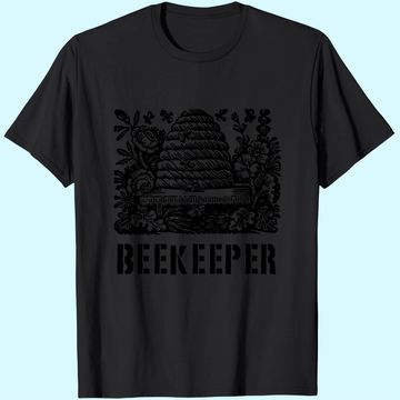 Discover Vintage Bee Beekeeper Hive Mens T Shirt