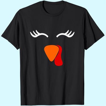 Discover Cute Turkey Fall Thanksgiving T-Shirt
