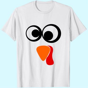 Discover Cute Turkey Fall Thanksgiving T-Shirt