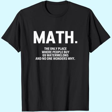 Discover Math Blackmyth T Shirt
