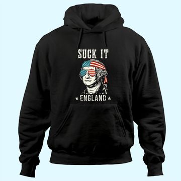 Discover Suck It England George Washington Hoodie