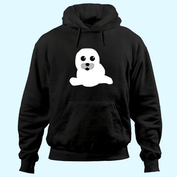 Discover Baby Seal Sea Lion Comic Manga Design Hoodie