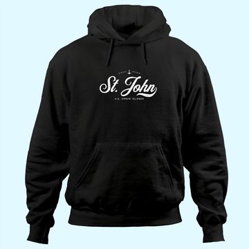 Discover St. John USVI Vintage Hoodie