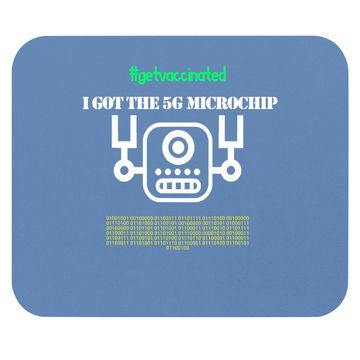 Discover Get Vaccinated Mouse Pad