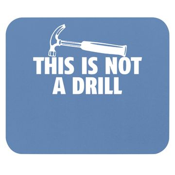 Discover Sarcastic Adult Mouse Pad, This Is Not A Drill Mouse Pad, Funny Mouse Pad