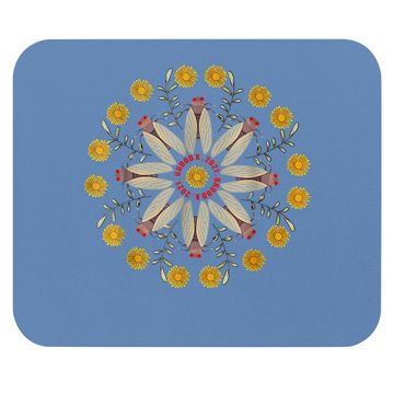 Discover Cicada Mandala Mouse Pad Brood X 2021
